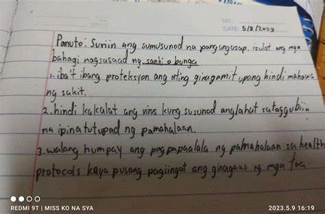 hi this is a Filipino subject can you please answer this - Brainly.in