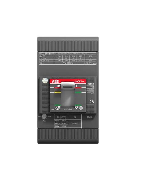 ABB, Molded Case Circuit Breakers (MCCB), 1SDA066808R1, XT1B160/FFC/3P ...