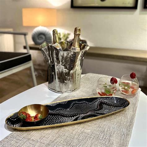 Oval Platter With Dip Bowl - Maasai Valley – Faaya Gifting