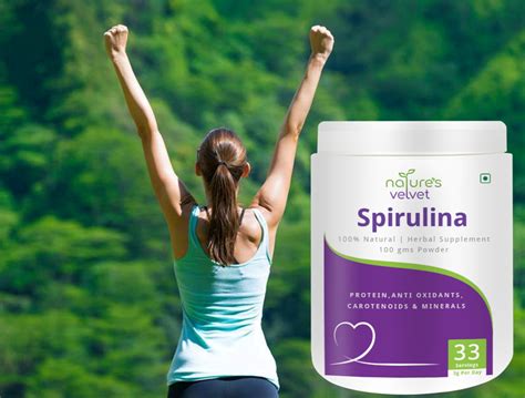 Spirulina Powder - Superfood - 100 GMS – Naturesvelvet