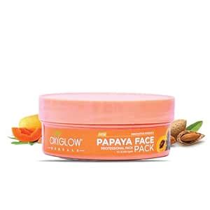 OxyGlow Herbals Papaya Face Pack 300Grams| Enriched with Papaya ...