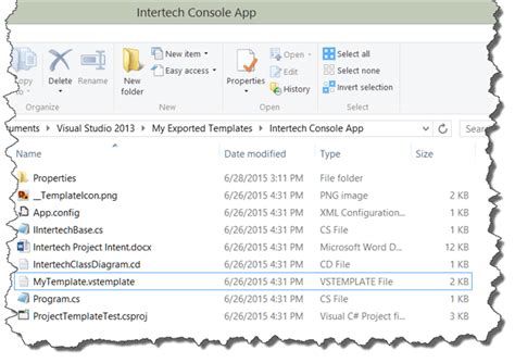 Image result for Visual Studio Add Project Templates
