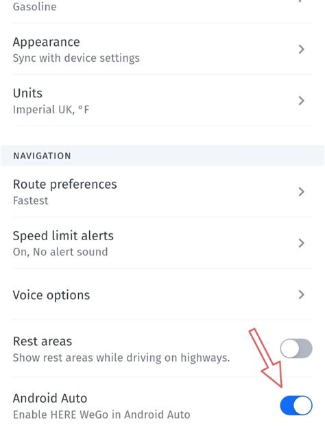 HERE WeGo: Android Auto