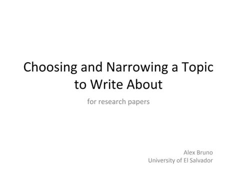 Image result for Choosing Topic