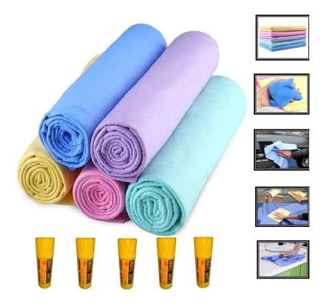 Toalla Limpieza Chamois Multiusos Super Absorbente Sintetica | Mercado ...