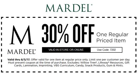 Mardel June 2021 Coupons and Promo Codes 🛒