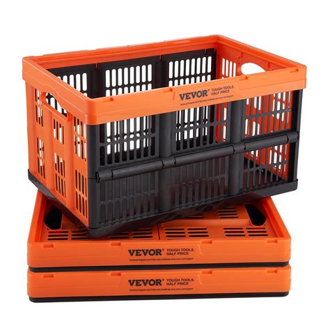 See deals & similar results for VEVOR 45L Collapsible Milk Crates 3-Pack, Stackable Storage Bins ...