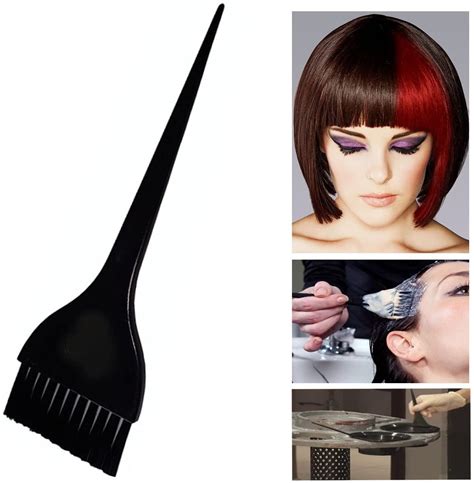 Classic Black Hair Color Brush - Hair Coloring Brush for Hair Dye, Hair ...