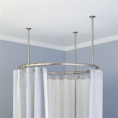Round Shower Curtain Rods | Foter