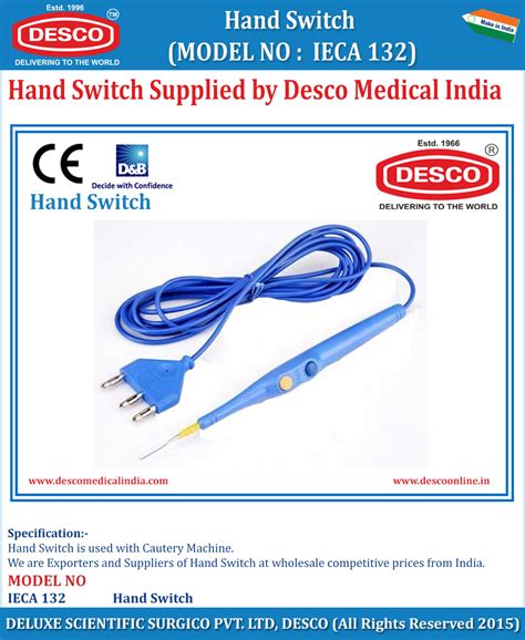 Hand Switch Manufacturer Supplier and Exporter in India | Desco