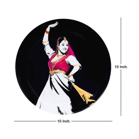 Decorative Wall Plate- KATHAK