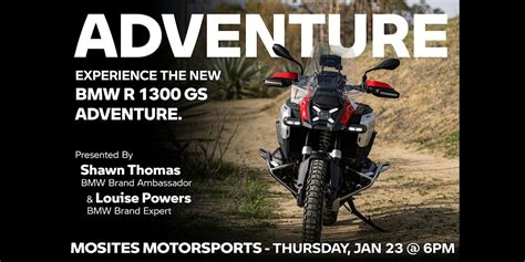Exclusive release event of the new BMW R 1300 GS, presented by Shawn ...