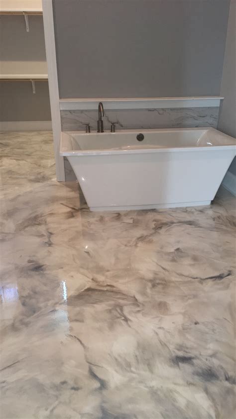 Liquid Marble Flooring | New Iberia, Lafayette, LA | Concrete ...