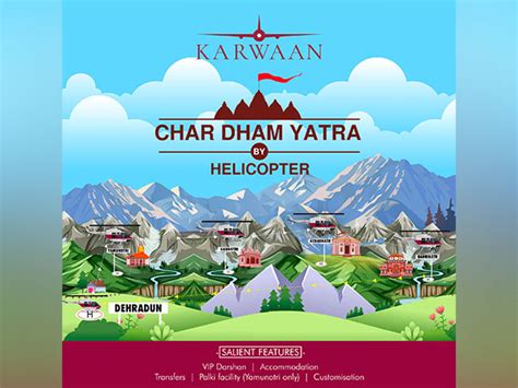 Karwaan's guide to Char-Dham-Yatra via Helicopter, book now!