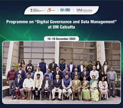 National e-Governance Division partners with IIM-Calcutta for Training ...