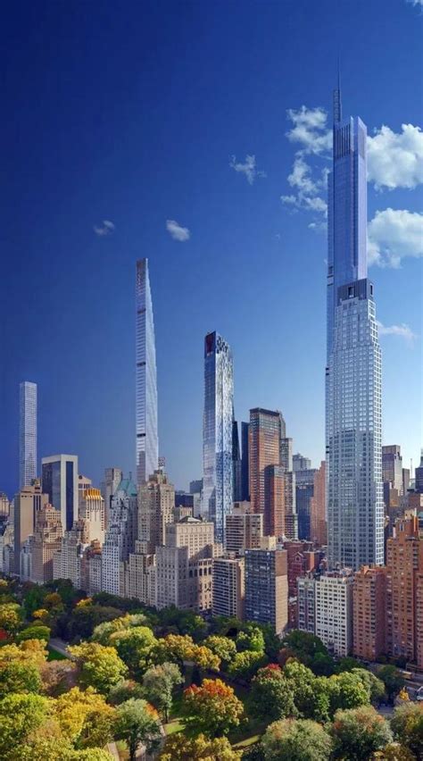 472米！纽约中央公园大厦成为2020年度竣工的全球最高楼。|竣工|高层建筑_新浪新闻