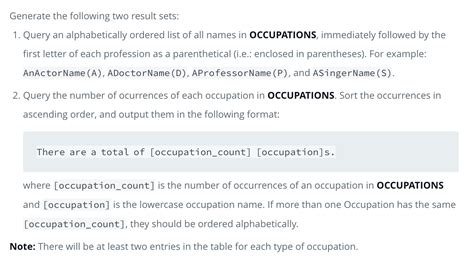 Image result for The Pads SQL HackerRank Solution