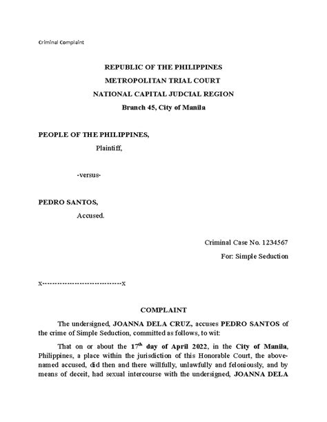 Image result for Process Filing Criminal Case Ph