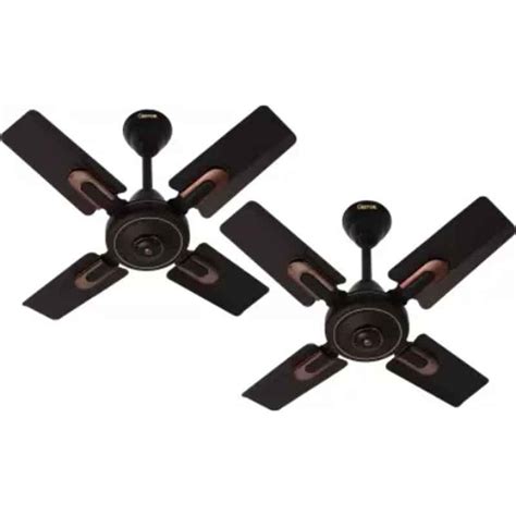 Buy Gestor MARCUS 60W Smocked Brown 4 Blade Ceiling Fan, Sweep: 600 mm ...