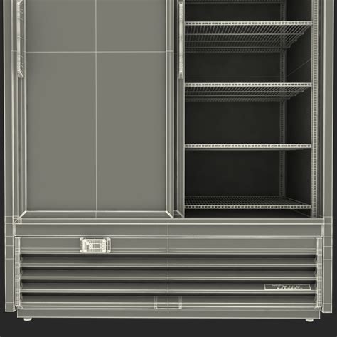 Coca Cola Double Door Display Refrigerator 3D | 3D Molier International