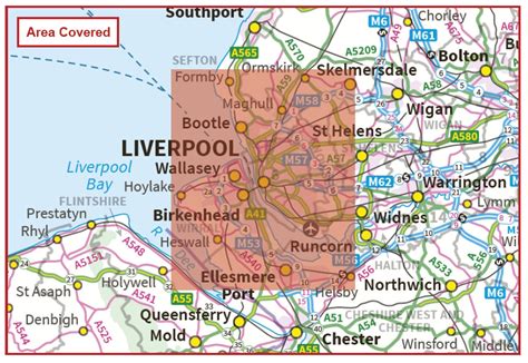 Image result for Liverpool Map by Postcode