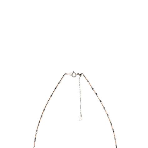 Jewelove™ Chains Japanese Platinum & Rose Gold Diamond Cut Balls Chain ...