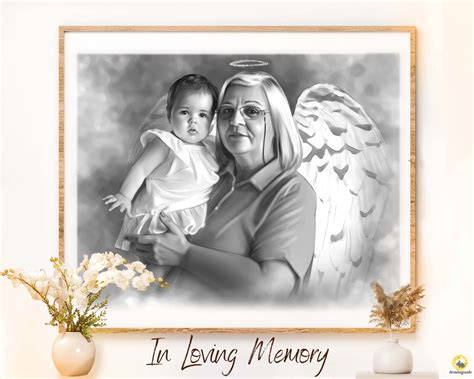 Buy Add Person to Photo, in Loving Memory, Loss of Mother Gift for ...