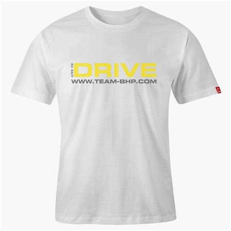 Live To Drive : Lines T Shirt – Team-BHP Store