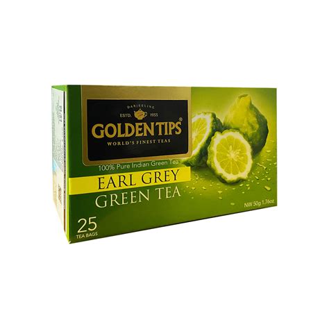 Buy Earl Grey Green - Tea Bags – Golden Tips Tea (India)
