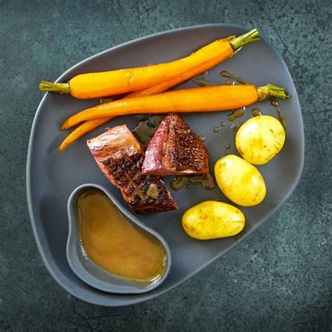 magret de canard sauce porto champignon