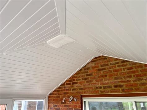Image result for How to Install Ceiling Cladding in a Conservatory