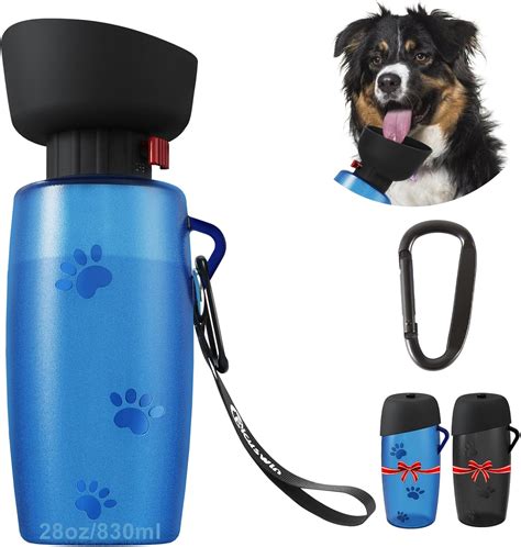 Amazon.com : FICUSWIN Dog Water Bottle Portable, 28oz Water Bottle for ...