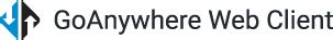 GoAnywhere Web Client - Login