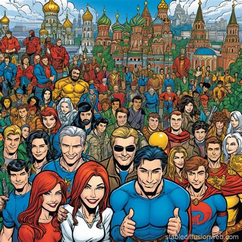 Russia Friends with RMS Logo | Stable Diffusion Online