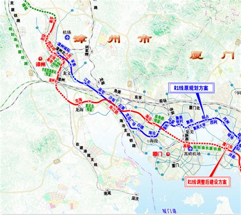 正在公示！厦漳泉城际铁路R1线有调整！