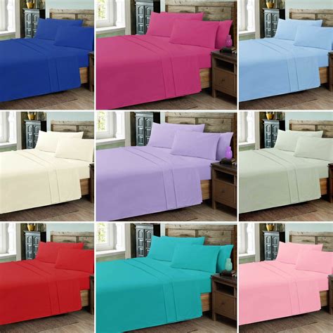 Explore Our Range Of Bed Sheets | Fitted Sheet & Flat Sheet Bed Linen ...