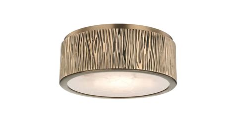 Hudson Valley Lighting 6209-AGB Crispin Single Light 9" Wide Integrated ...