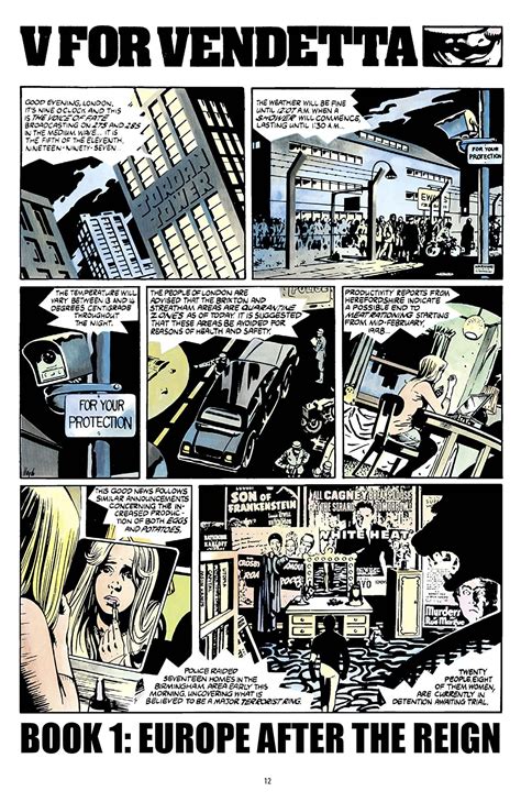V Is For Vendetta Comic