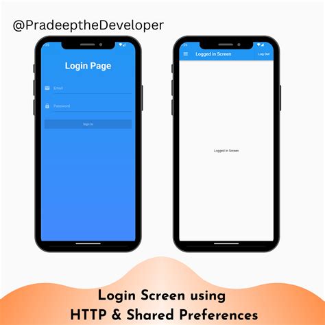 How to implement user authentication in a Flutter app using shared ...