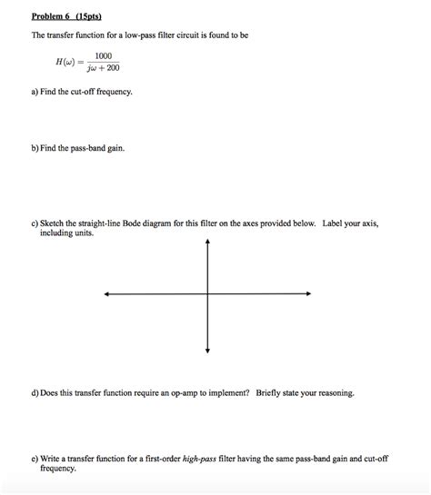 Image result for First Order Low Pass Filter Transfer Function