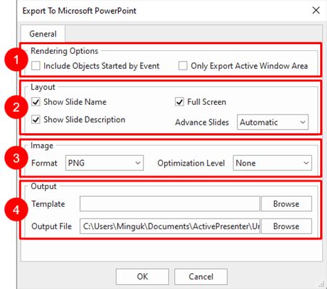 PowerPoint Export Tutorial 的图像结果
