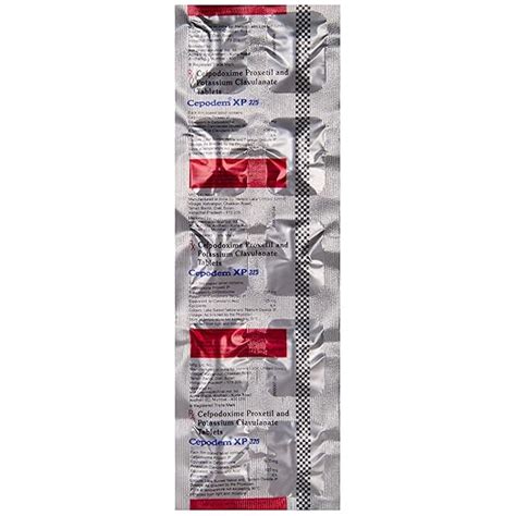 Cepodem XP 325 - Strip of 10 Tablets : Amazon.in: Health & Personal Care