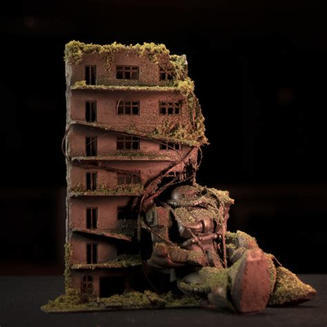 Building Gundam Ruins – Diorama Challenge – Modelrailroader.ca