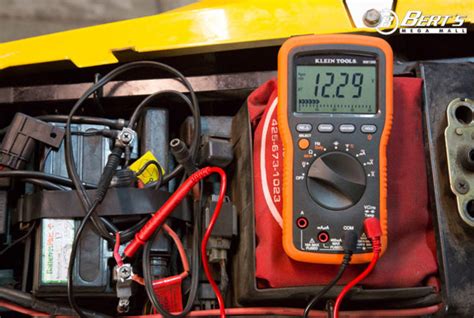 Image result for Using a Multimeter to Check Motorcycle Battery