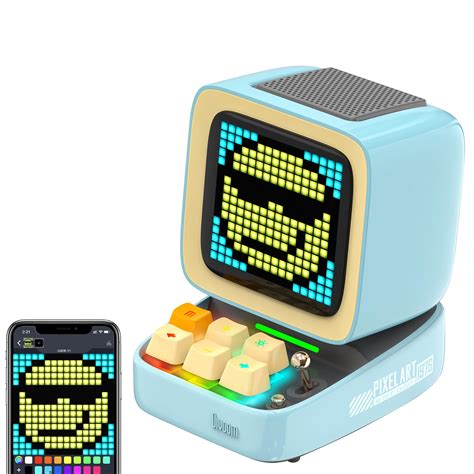 Divoom Ditoo Retro Pixel Art Game Bluetooth Speaker With 16x16 ...