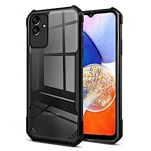 Casodon Shockproof Crystal Clear Back Cover Case for Samsung Galaxy F14 ...