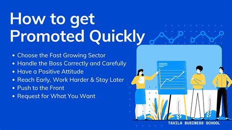 How can I get promoted quickly?