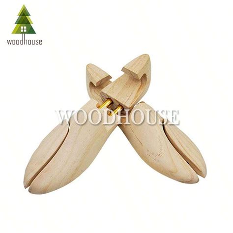 Men's And Women's Shoe Trees Twin Tube Adjustable New Zealand Pine Wood ...