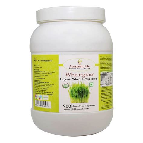 Ayurvedic Life Wheatgrass - 900 Tablets : Amazon.in: Health & Personal Care