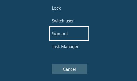 Log Out Computer Shortcut 的图像结果